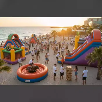 Аренда Аттракционы для праздников пляжный клуб Del Mar — ART SPACE