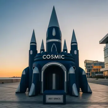 Аренда Батут замок 'Космический' на Имеретинской набережной — ART SPACE