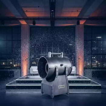Аренда Генератор снега Universal Effects ST 500 большой мощности 500 Вт в ресторане «D.O.M» — ART SPACE