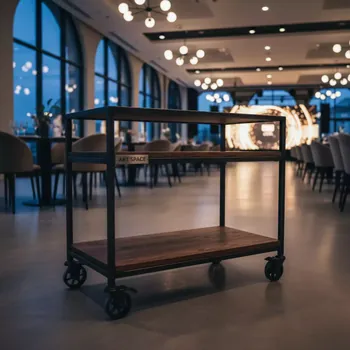 Аренда Тележка сервировочная Zen серия Винтаж в Radisson Blu Resort & Congress Centre — ART SPACE