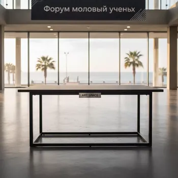 Аренда Стол подиум с черной столешницей в Cosmos Sochi Hotel — ART SPACE