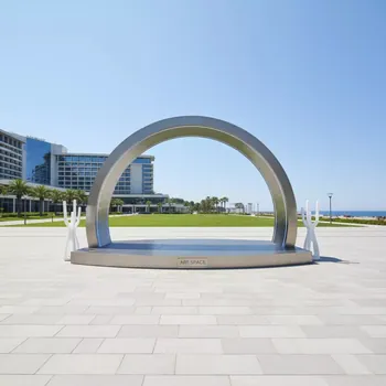 Аренда Сцена арочная 4х3 м металлик в Grand Karat Sochi — ART SPACE