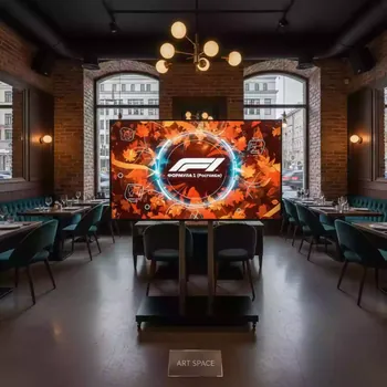Аренда Панель LED профессиональная LG 32SE3B B в ресторане «Brunello» — ART SPACE