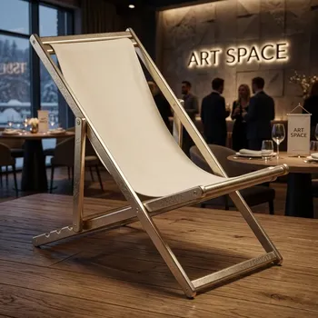 Аренда белого шезлонга Бриз Сочи — ART SPACE