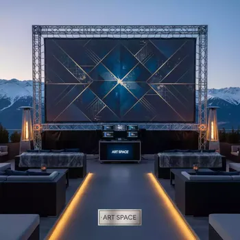 Аренда Баннер Vikuflex A ламинированный Frontlit 440 гр 50x1,1 м матовый в Rixos Krasnaya Polyana — ART SPACE