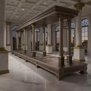 Аренда Трап раскладной 4 метра в ресторане «La Terrazza» — ART SPACE