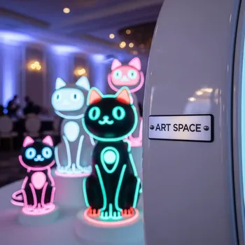 Аренда Колотушка Котики в банкетном зале «Дельфин» — ART SPACE