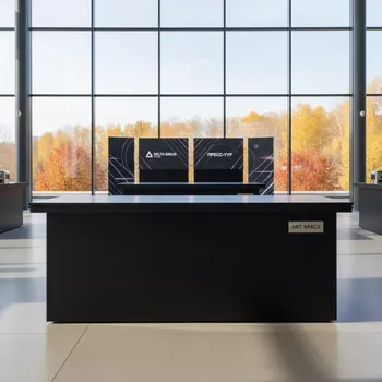 Аренда Фуршетный стол Buffet Black черный в Delta Sirius — ART SPACE