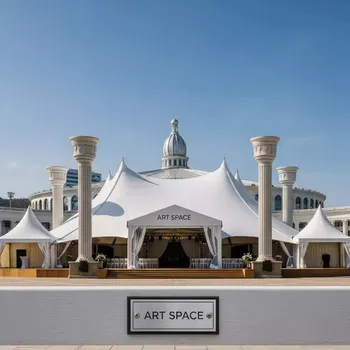 Аренда Тентовые шатры в ледовом дворце «Большой» — ART SPACE