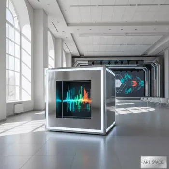 Аренда Куб LED с нишей 40х40 см в санатории «Металлург» — ART SPACE