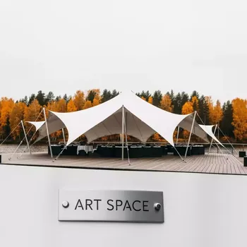 Аренда Тент Кайт 8х12 в ресторане «Voda» — ART SPACE