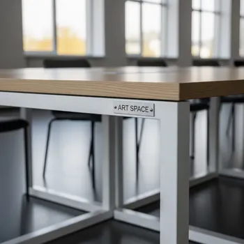 Аренда Стол Лофт Дуб Анкона белый в конгресс-холле отеля Жемчужина — ART SPACE