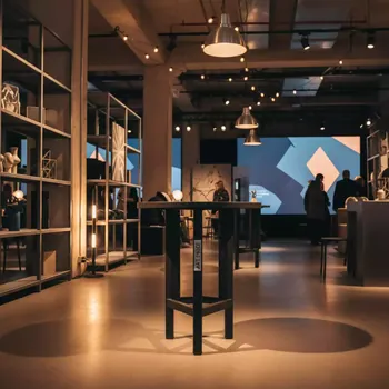 Аренда Стол пластиковый барный складной Sky Folding Bar Table 60 в Radisson Collection Paradise — ART SPACE