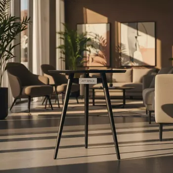 Аренда Столик черный Festa в Mövenpick Hotel — ART SPACE
