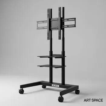Аренда Стойка мобильная черная ONKRON TS1891 в Поляна 1389 Отель и Спа — ART SPACE