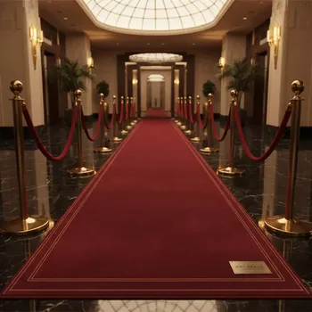 Аренда Дорожка ковровая красная 1х10 м в Rodina Grand Hotel & SPA — ART SPACE