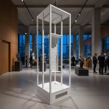Аренда Стеллаж торговый перфорированный в ресторане «D.O.M» — ART SPACE