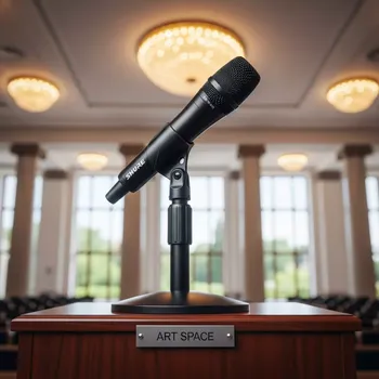 Аренда Микрофон проводной Shure гусиная шея в санатории «Заполярье» — ART SPACE