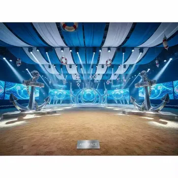 Аренда Декорации для выпускного в детском саду в морском стиле в VK Stadium Sirius — ART SPACE
