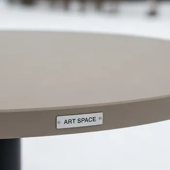 Аренда Столешница Compact Laminate круглая для подстолья Tiffany XL в парке «Ривьера» — ART SPACE