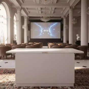 Аренда Стол мобильный складной белый 22 мм 160х70 см в Rixos Krasnaya Polyana — ART SPACE