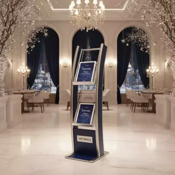 Аренда Стойки для печатной продукции в ресторане «Sanremo» — ART SPACE