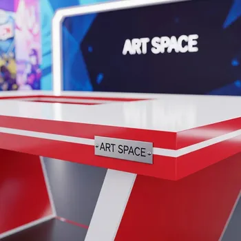 Аренда Стол Uno красный и белый в Novotel Resort — ART SPACE