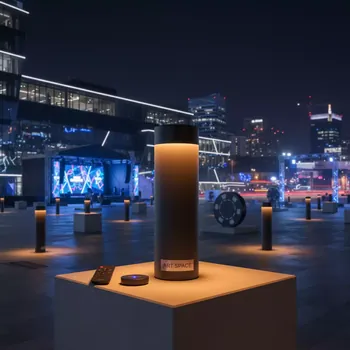 Аренда Подсветка цилиндр LED диаметр 15 см в Omega Sirius — ART SPACE