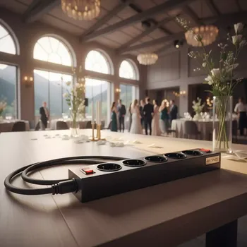 Аренда Удлинитель с пятью включаемыми розетками в Golden Tulip Rosa Khutor — ART SPACE