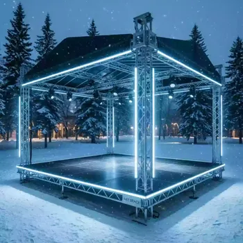 Аренда Сцена Layher 12х8 м в санатории «Сочи» — ART SPACE