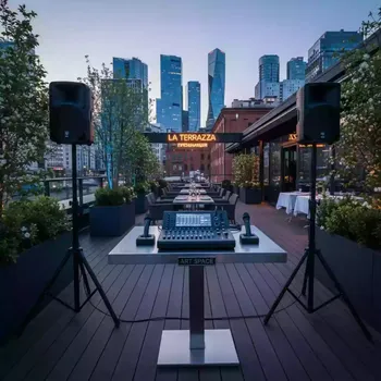 Аренда Комплект звукового оборудования в ресторане «La Terrazza» — ART SPACE