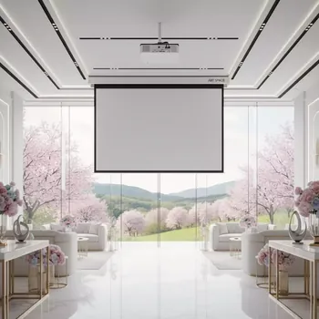 Аренда Экран для проектора с электроприводом Premier Phoenix R 16 9 170х96 MW PR W в Mantera Supreme — ART SPACE