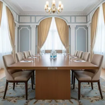 Аренда Стол прямоугольный DECO 150 капучино в Boutique Hotel PORTUM 1905 — ART SPACE