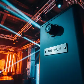 Аренда Прожекторы LED в конгресс-холле отеля Жемчужина — ART SPACE