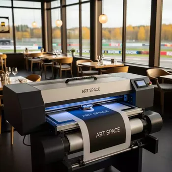Аренда Плоттер УФ Mimaki UJF 3042MkII e в ресторане «D.O.M» — ART SPACE