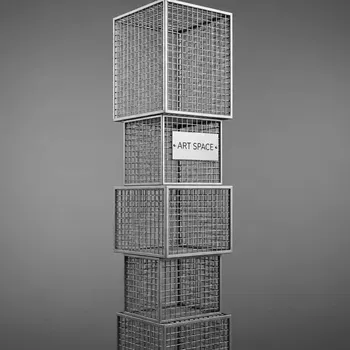 Аренда Колонна куб из сетки в Маринс Парк Отеле — ART SPACE