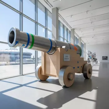 Аренда Пушка флибустьеры моря в ледовой арене «Шайба» — ART SPACE