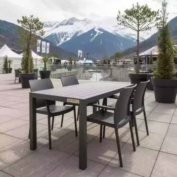 Аренда Комплект мебели пластиковой Clip 70 Bora в Radisson Hotel Rosa Khutor — ART SPACE