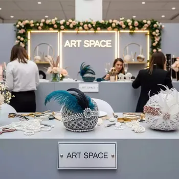 Аренда Мастер класс по украшениям на голову в стиле Гэтсби в Red Arena — ART SPACE