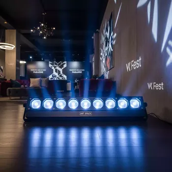 Аренда Прожектор светодиодный LED Bar 18х18W в Radisson Collection Paradise — ART SPACE