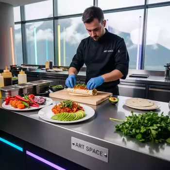 Аренда Мастер класс по приготовлению буррито в Sochi Marriott Krasnaya Polyana — ART SPACE