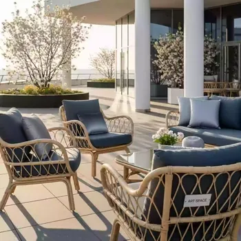 Аренда Мебель плетеная из ротанга в Radisson Blu Resort & Congress Centre — ART SPACE