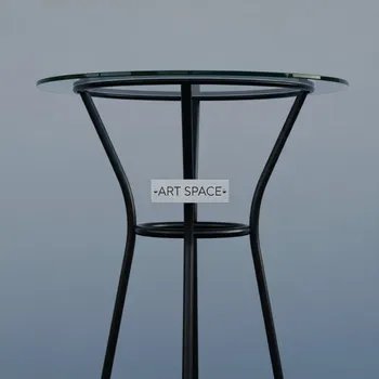 Аренда Коктейльный стол X Loft Black Glass на пляже «Ривьера» — ART SPACE
