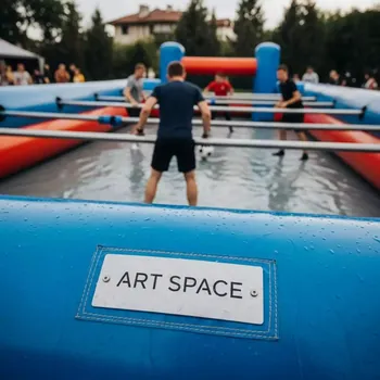 Аренда Футбол скользкий мокрый в Rixos Krasnaya Polyana — ART SPACE