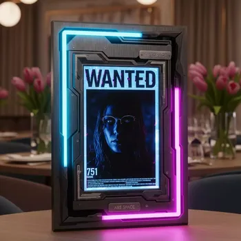 Аренда Рамка для фотосессии Wanted в ресторане «Плакучая Ива» — ART SPACE