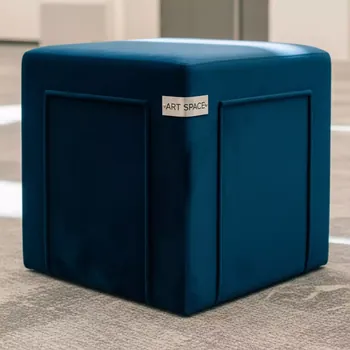 Аренда Пуф синий Cube в Pullman Sochi Centre — ART SPACE