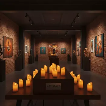 Аренда Свеча диодная в Sport Inn Hotel & Wellness — ART SPACE
