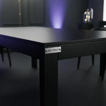 Аренда Стол Lavalin D100 черный 100 см в ОКЦ «Галактика» — ART SPACE