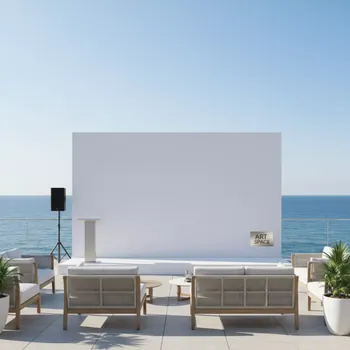 Аренда Баннер Vikuflex A ламинированный Frontlit 440 гр 50x1,6 м матовый в пляжном комплексе VinoGrad — ART SPACE