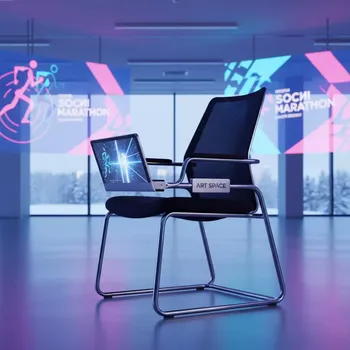 Аренда Стул с пюпитром для конференц зала Uni в санатории «Заполярье» — ART SPACE